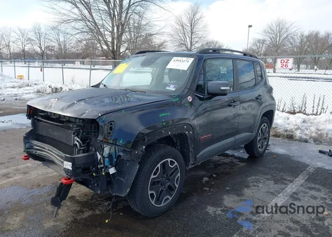 2017 Jeep Renegade Trailhawk 4X4 из США, поврежденный, VIN ZACCJBCB8HPF17992